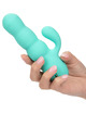 california exotics - del mar diva vibrator rabbir aqua green by california dreaming