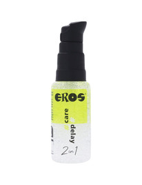 Lubrificante Água Eros Care com Retardante 30 ml