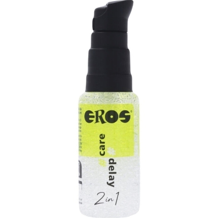 Lubrificante Água Eros Care com Retardante 30 ml