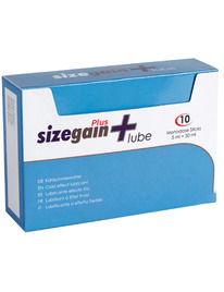 500 cosmetics - sizegain plus lube lubricante efecto frio