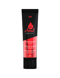 intt lubricants - silicone-based intimate anal lubricant with heating effect