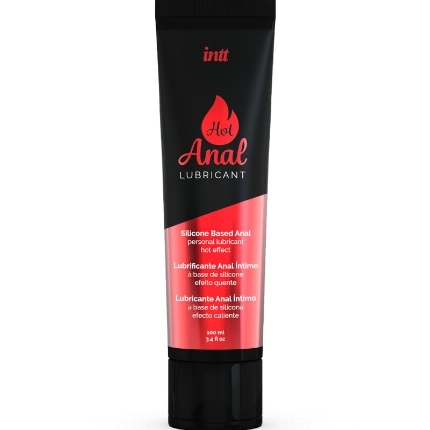 intt lubricants - lubricante anal Íntimo base silicona y efecto calor