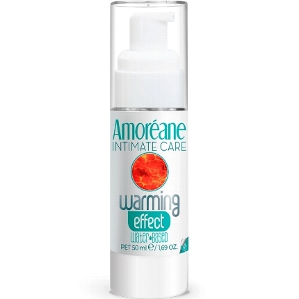 amoreane - lubricante base de agua efecto calor 50 ml