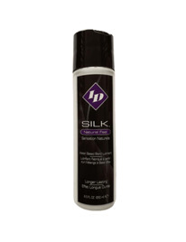 id silk - lubricante base agua y silicona natural feel 250 ml