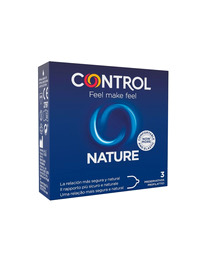 control - nature preservativos 3 unidades