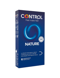 control - adapta nature preservativos 6 unidades