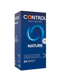 control - adapta nature preservativos 24 unidades