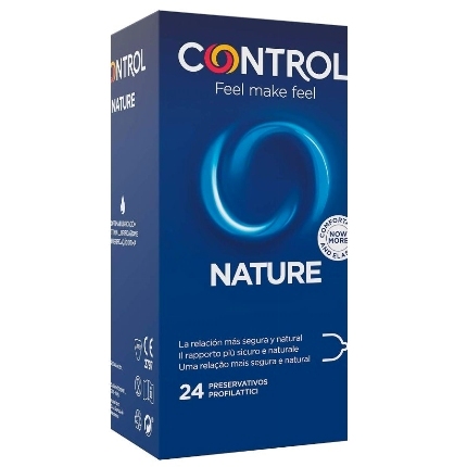 control - adapta nature preservativos 24 unidades