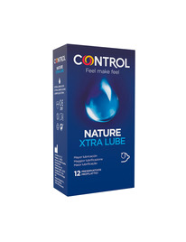 control - adapta nature extralube condoms 12 units