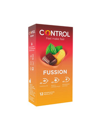control - fussion preservativos 12 unidades
