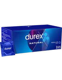 144 x Preservativos Durex Natural Clássico