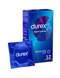 12 x Preservativos Durex Natural Plus