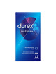 12 x Preservativos Durex Natural Plus