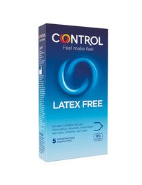 5 x Preservativos Control Sem Latex