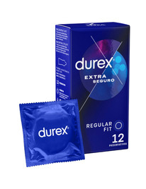 12 x Preservativos Durex Extra Seguro