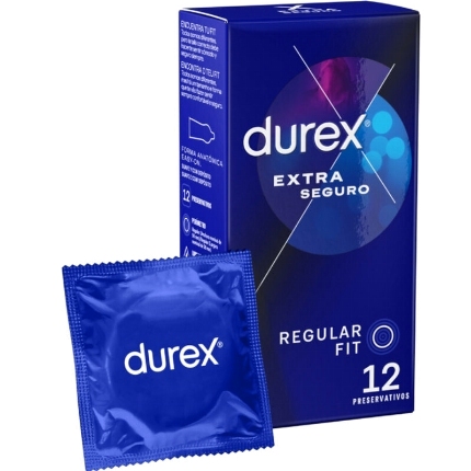 durex - extra seguro 12 unidades