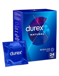 24 x Preservativos Durex Natural Plus