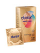 12 x Preservativos Durex Real Feel