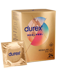 24 x Preservativos Durex Real Feel