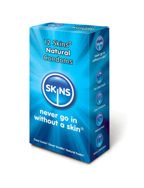 skins - condom natural pack 12