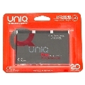 uniq - free latex free condoms with protective ring 3 units