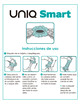 uniq - smart latex free pre-erection condoms 3 units