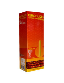 euroglider - condones 144 unidades