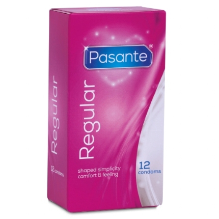 pasante - condom gama regular 12 unidades