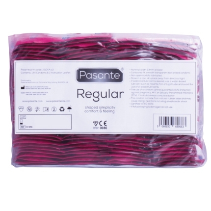 144 x Preservativos Pasante Regular