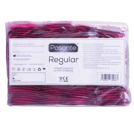 pasante - condom regular range 144 units