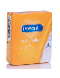 pasante - naturelle condom 3 pack