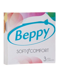 beppy - soft and comfort 3 preservativos
