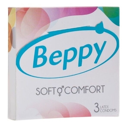 beppy - soft and comfort 3 preservativos