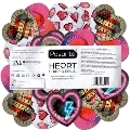 pasante - condoms red heart shape bag 144 units