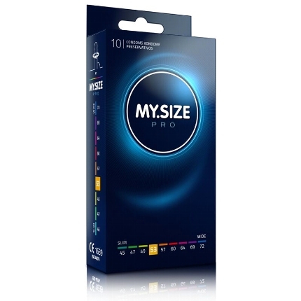 my size - pro condoms 53 mm 10 units my size - pro condoms 53 mm 10 units