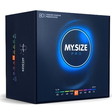 my size - pro condoms 57 mm 80 units