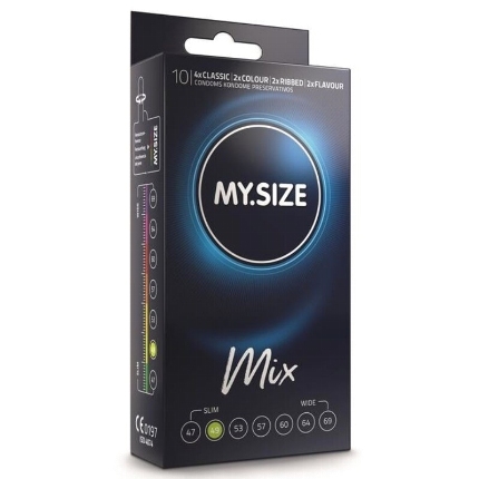 my size - mix condoms 49 mm 10 units