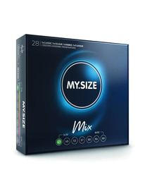 my size - mix condoms 47 mm 28 units