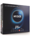 my size - mix preservativos 60 mm 28 unidades
