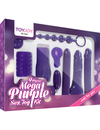 Kit BDSM Toyjoy Mega Roxo