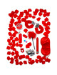 Kit BDSM Toyjoy Romance Vermelho