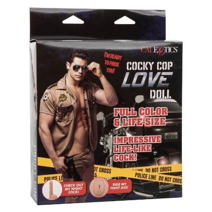 california exotics - cocky cop love doll