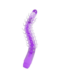 baile - flexi vibe sensual spine bendable vibrating dildo lila 23.5 cm