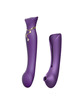 zalo - queen set pulse wave clit stim purple