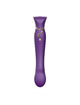 zalo - queen set pulse wave clit stim purple