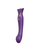 zalo - queen set pulse wave clit stim purple