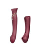 Zalo - queen set pulse wave clit stim red