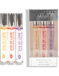 eye of love - eol phr perfume 10 ml set/3 - morning glow, one love, after dark
