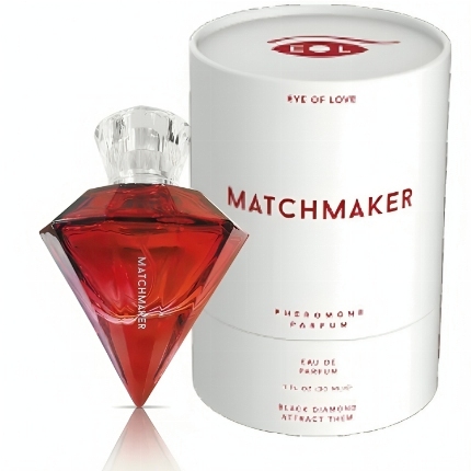 eye of love - matchmaker red diamond perfume feromonas para ambos 30 ml