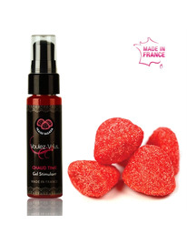 Lubrificante Água Voulez-Vous Estimulante Morango 35 ml